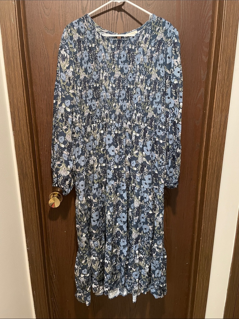 Kate & Sam Blue Floral Dress
